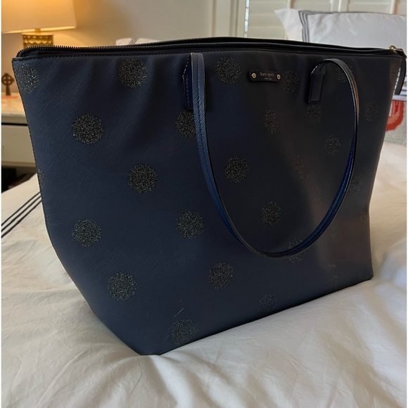 Kate Spade Haven Lane Blue Tote - Picture 3 of 6